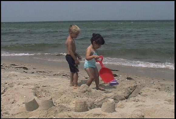 sandcastles