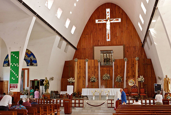 Rebuilt Church after Earthquake
