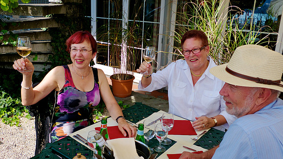 Myrta, Sinikka and René