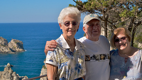 Pat, Frank and Frances