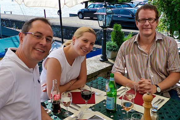 Markus, Nadine and Matti