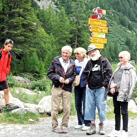 Ricardo, Hans, Mercedes, Hans and Elisabeth