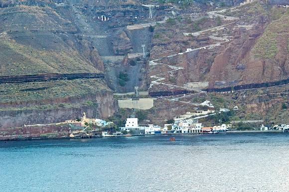 Santorini Mule Path