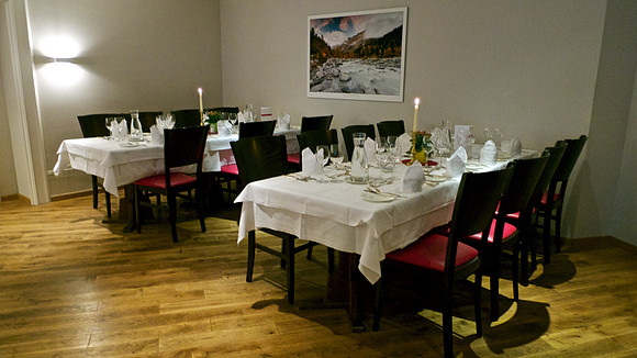 Hotel Rosatsch - Dining Room