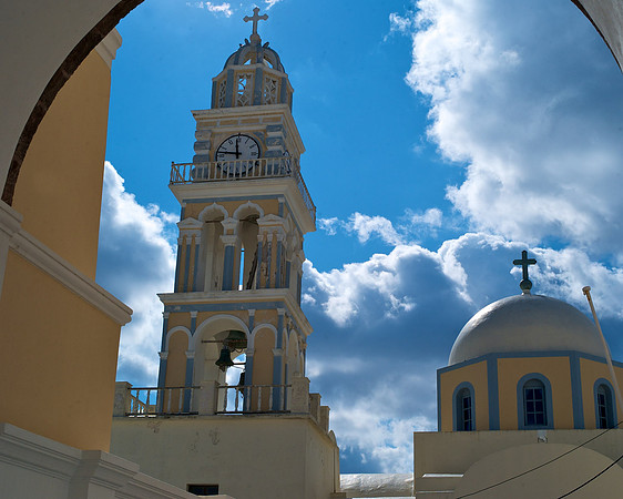 Catholic Church in Fira Santorini