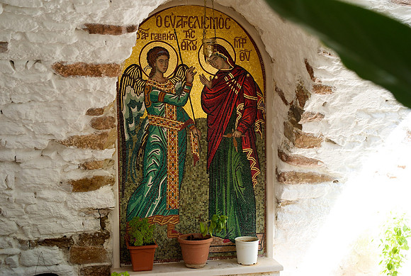 Mosaic of Paleokastritsa Monastery